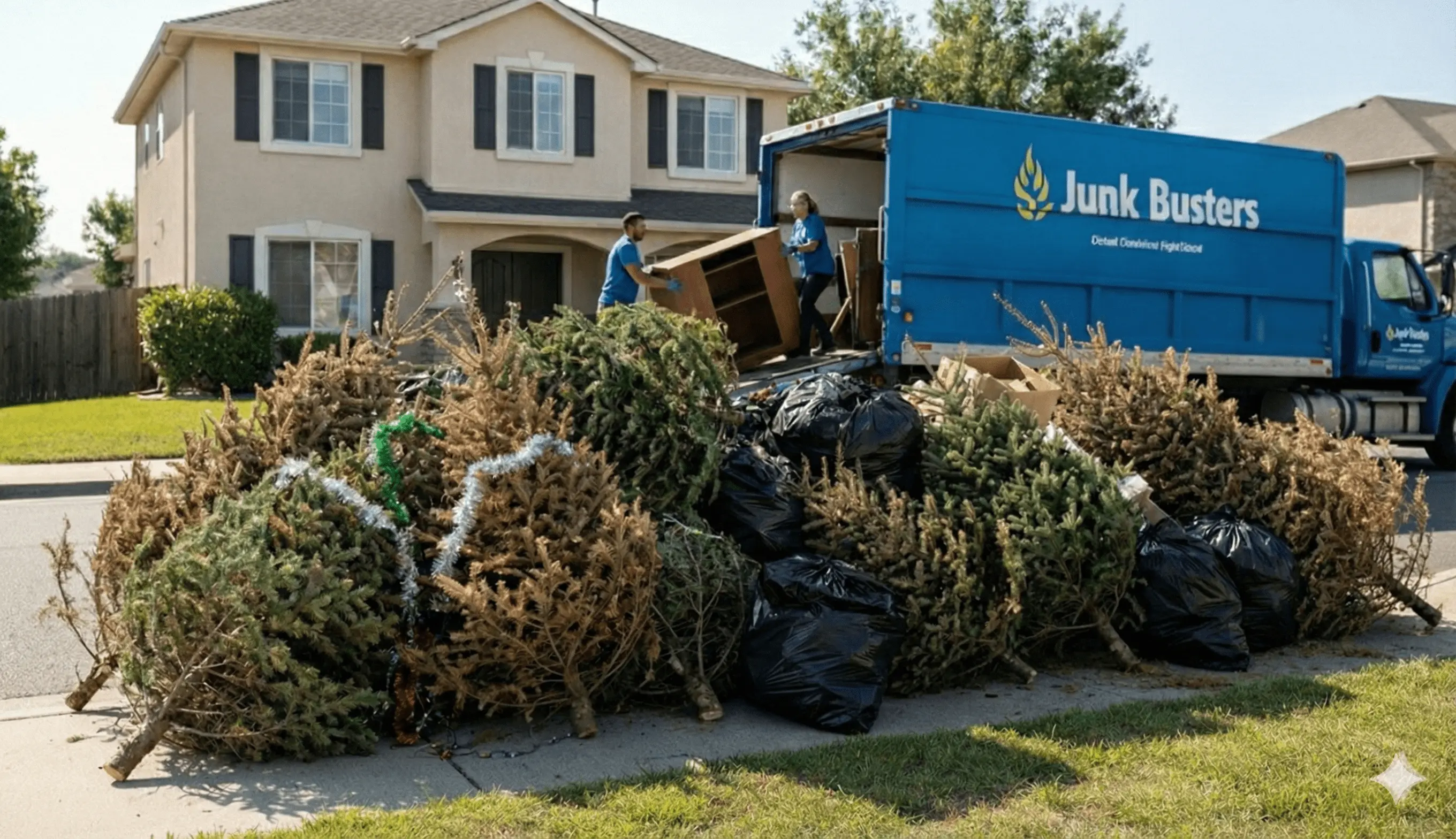Free Christmas tree pickup in Tri-Cities Tennessee